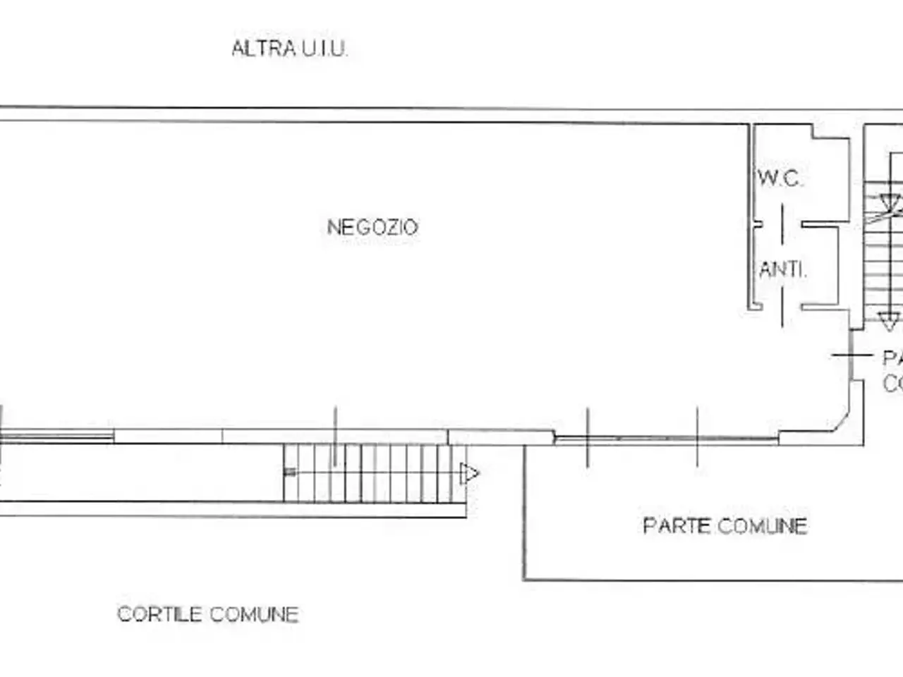 Negozio in Via Torino  34, Cernusco Sul Naviglio, {3} - Planimetria 1