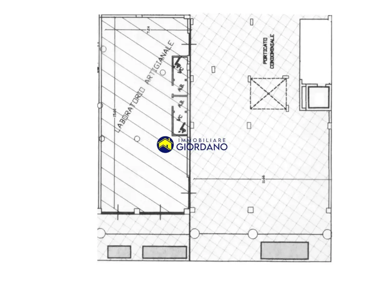 Palazzina commerciale in Via Taranto 214, Campi Salentina, {3} - Planimetria 1