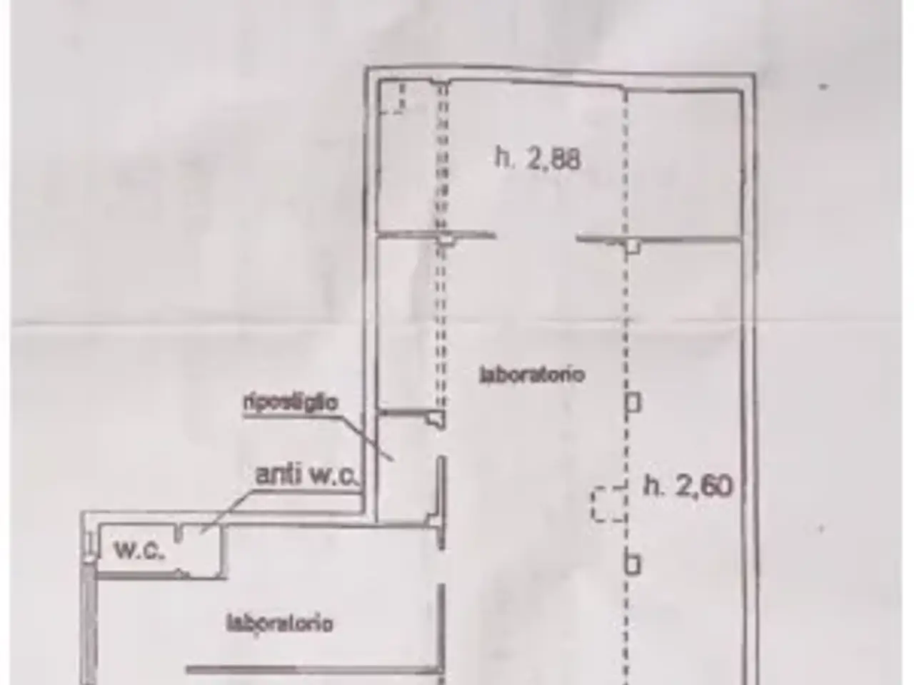 Capannone in Via Fratelli Rosselli, Signa, {3} - Planimetria 1