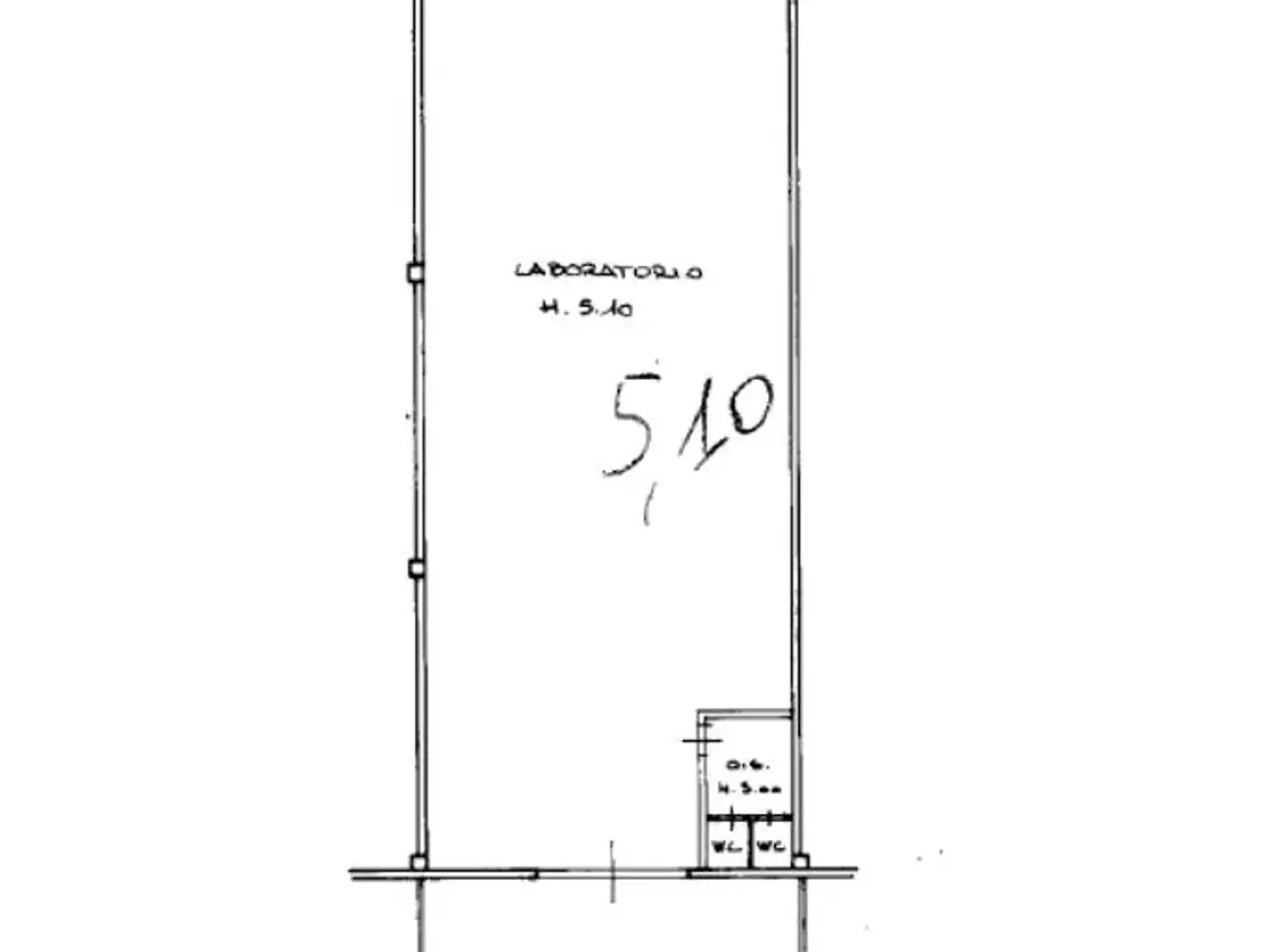 Capannone in Via dell'Artigianato, Pianengo, {3} - Planimetria 1
