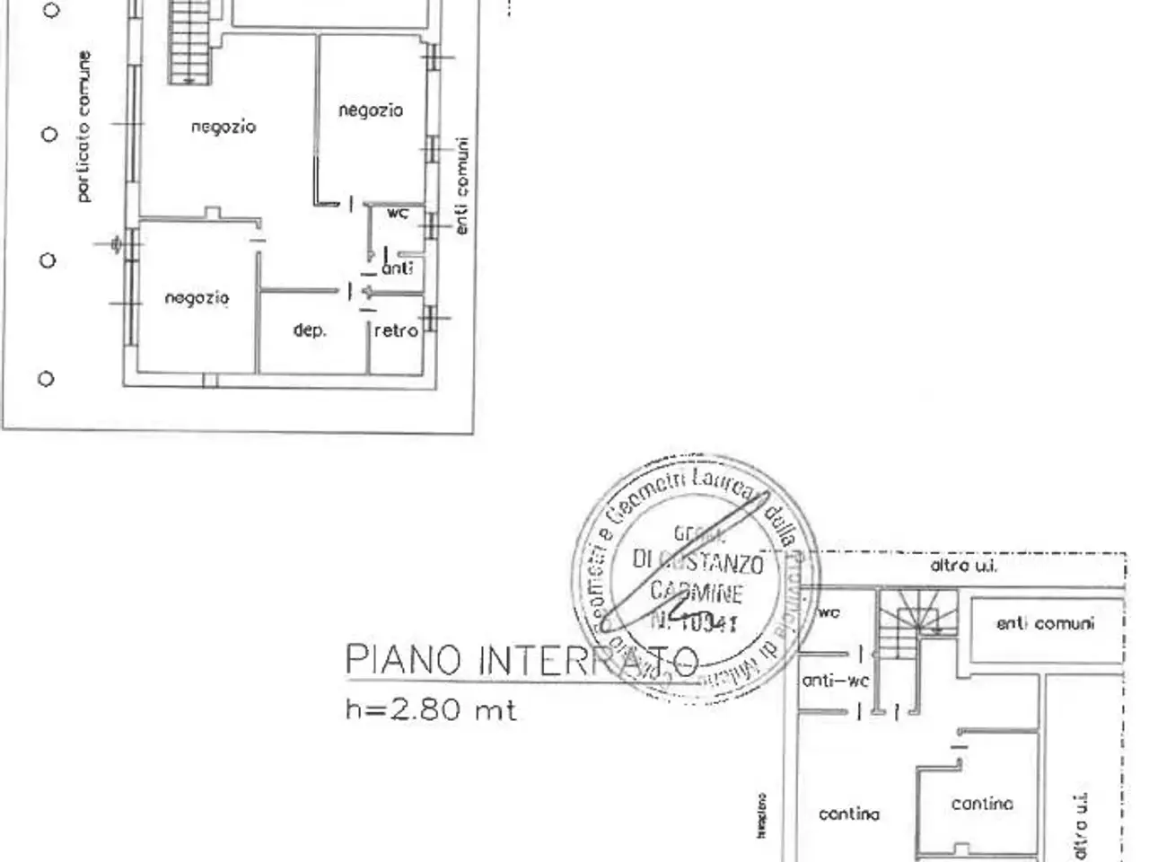Negozio in Via Rossini, Brandizzo, {3} - Planimetria 1