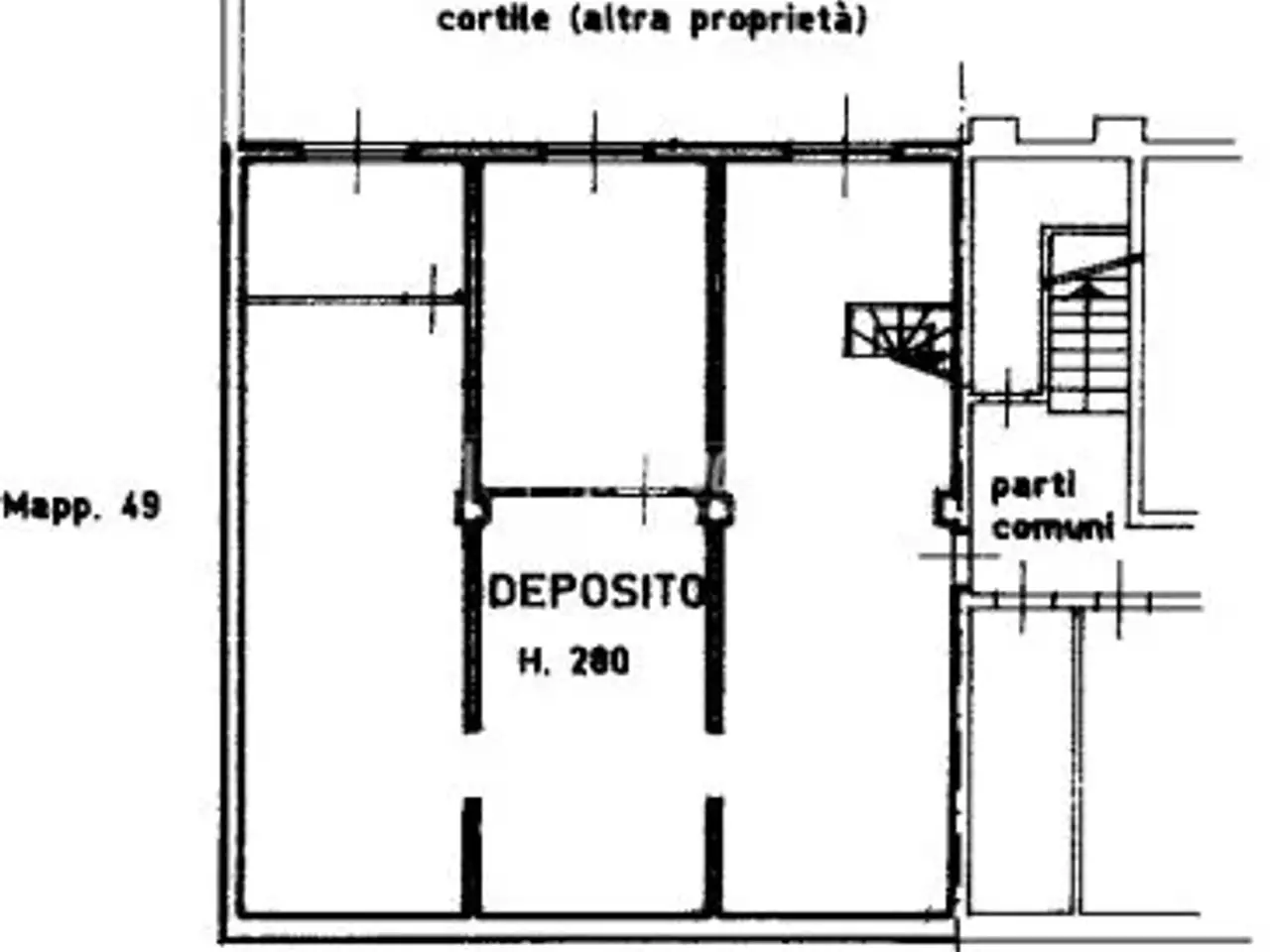 Negozio in Via Filippo Baldinucci, Milano, {3} - Planimetria 1
