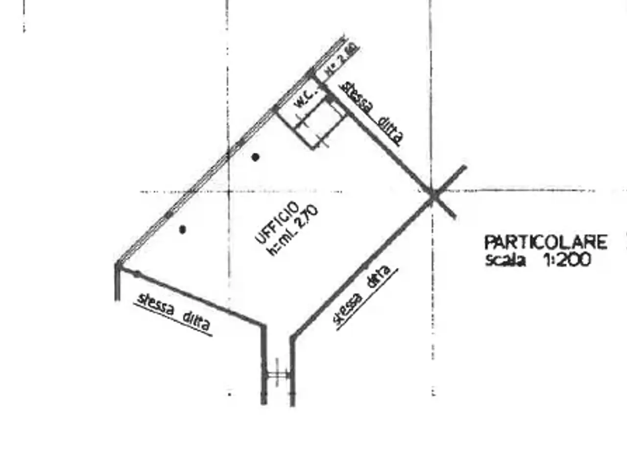 Ufficio in Pesciatina 840, Capannori, {3} - Planimetria 1