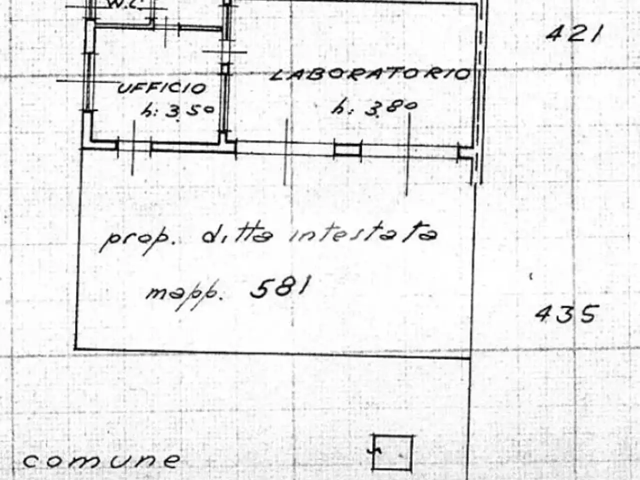 Laboratorio in Via Immacolata 44, Cerro Maggiore, {3} - Planimetria 1