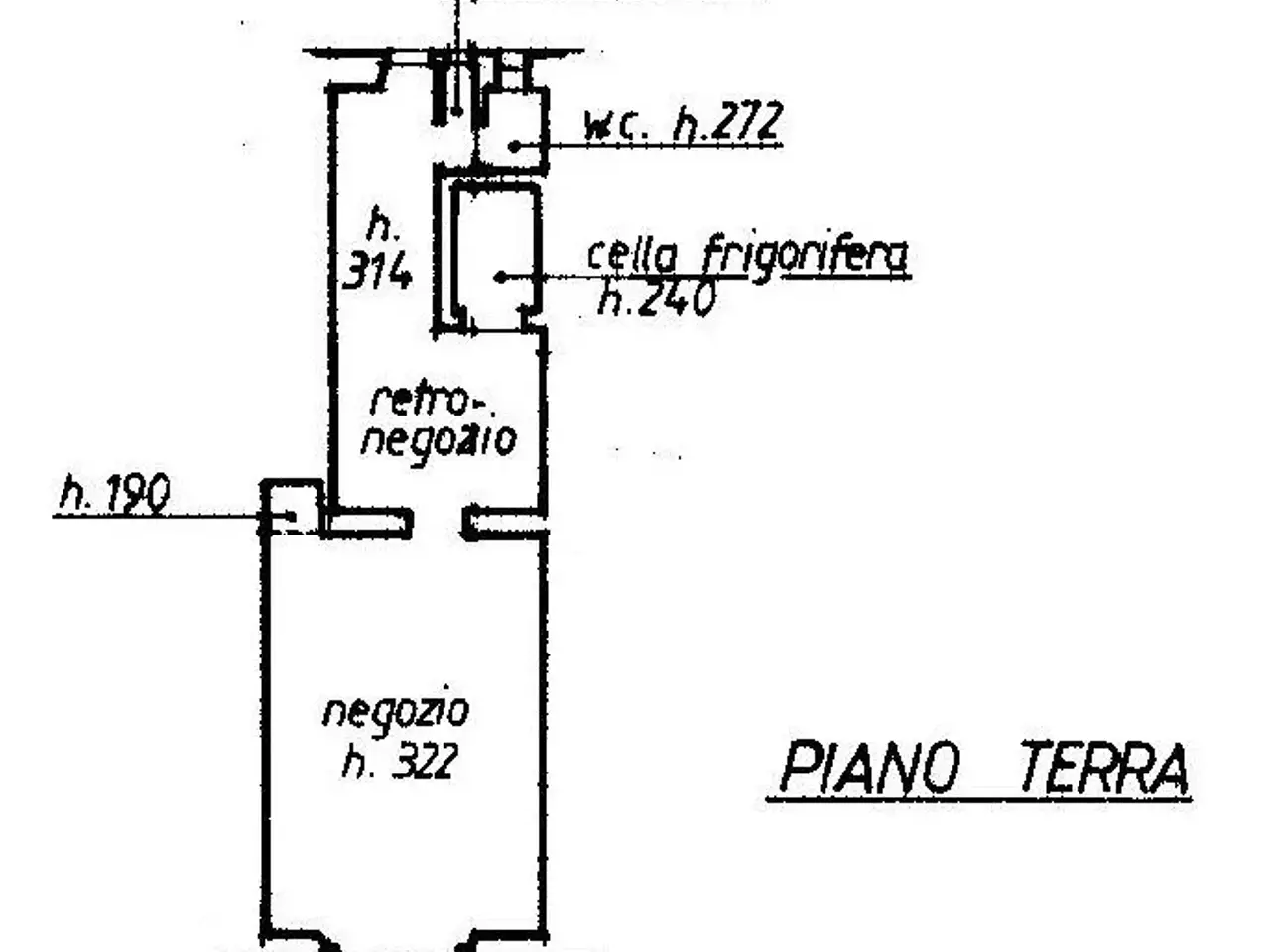 Negozio in Via Guglielmo Marconi, Firenze, {3} - Planimetria 1