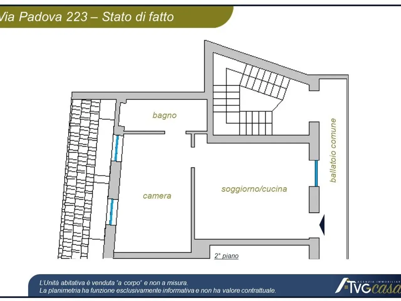 Bilocale, Milano - Planimetria 1