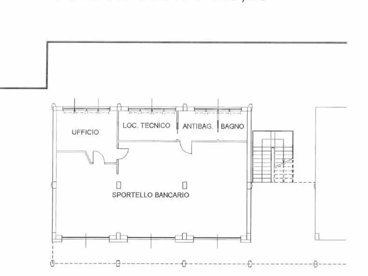 Negozio in Via Borsellino 1, Fontanellato, {3} - Planimetria 1