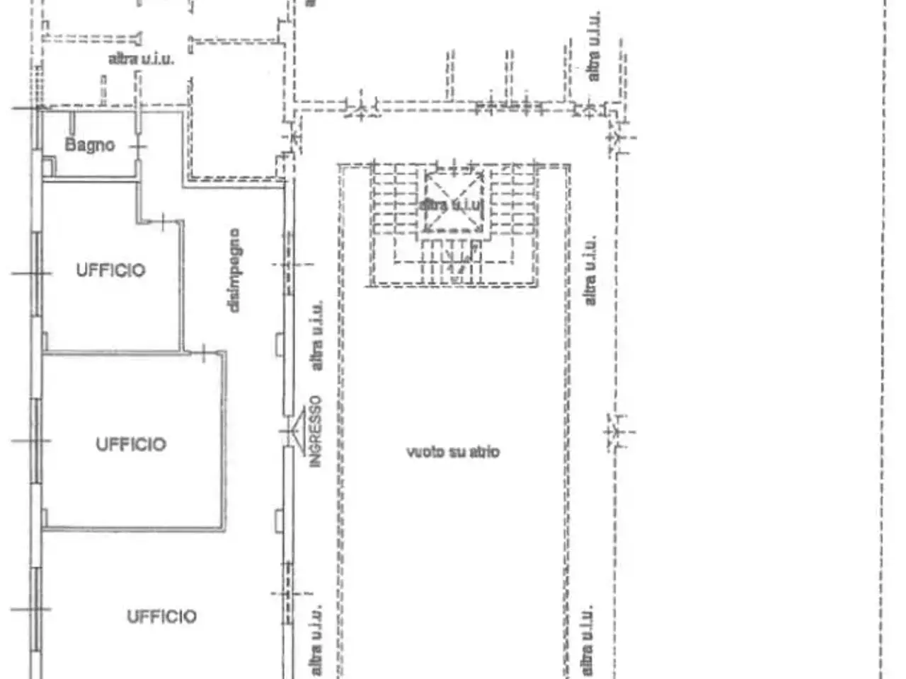 Ufficio in Strada Statale 24 del Monginevro 1, Alpignano, {3} - Planimetria 1