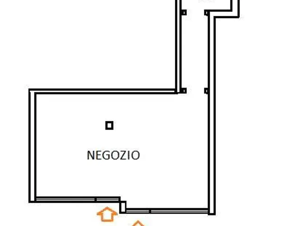 Negozio in Via Cal Sotta, Follina, {3} - Planimetria 1