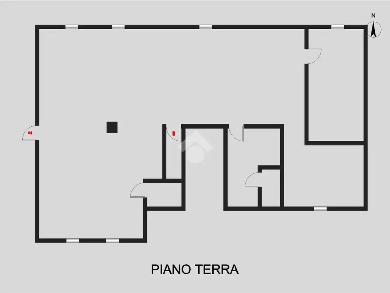 Negozio in Via Dante 25, Fontaniva, {3} - Planimetria 1