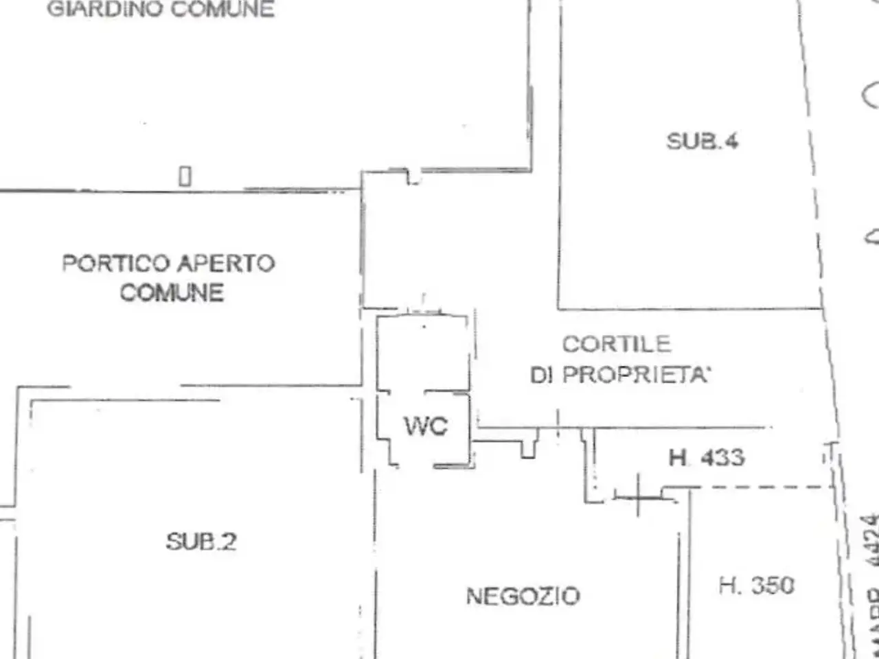 Negozio in Via Magenta 9, Busto Arsizio, {3} - Planimetria 1