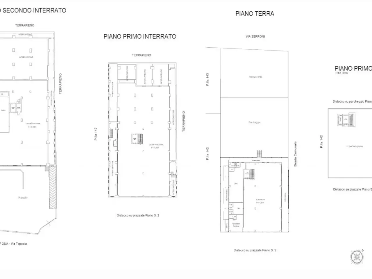 Capannone in Via Toppola, 84090 Giffoni Sei Casali Sa, Italia, Giffoni Sei Casali, {3} - Planimetria 1