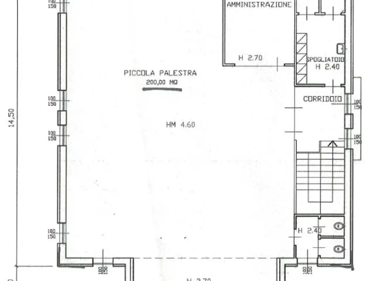 Palazzina commerciale in Via Euganea Bresseo 19, Teolo, {3} - Planimetria 1