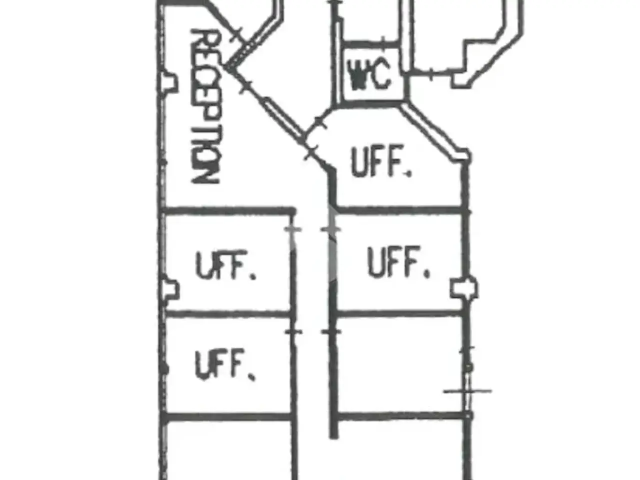 Ufficio in Via Enrico Berlinguer 18, Cornate D'Adda, {3} - Planimetria 1
