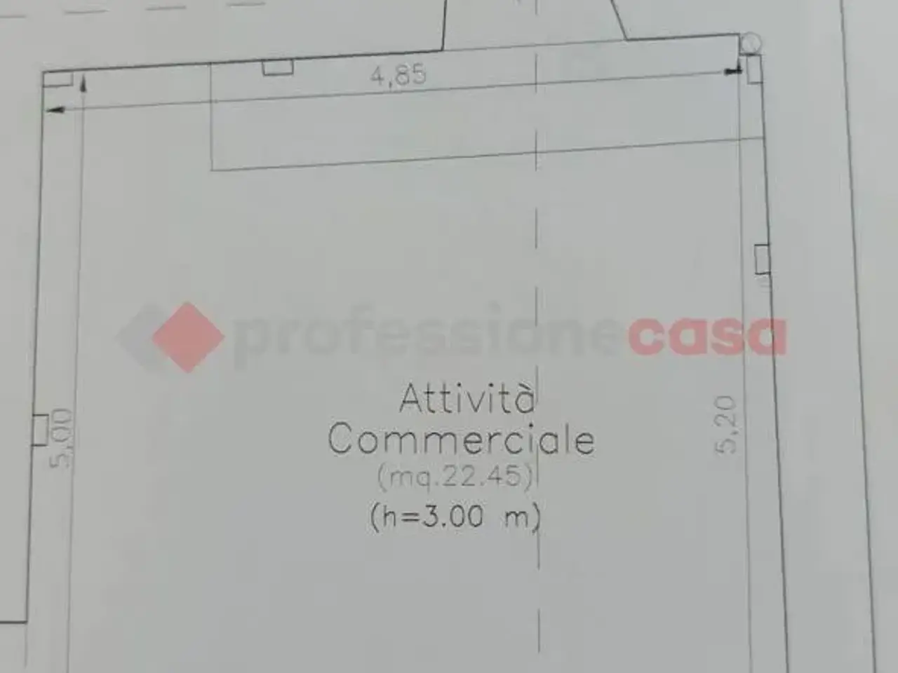 Esercizio commerciale in Via Roma 93, Siracusa, {3} - Planimetria 1