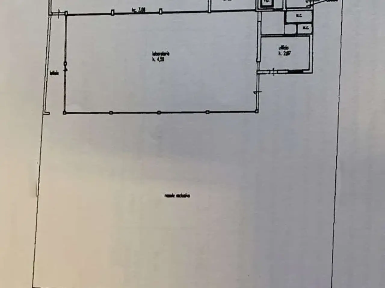 Capannone in Via di Piaggiori, Capannori, {3} - Planimetria 1