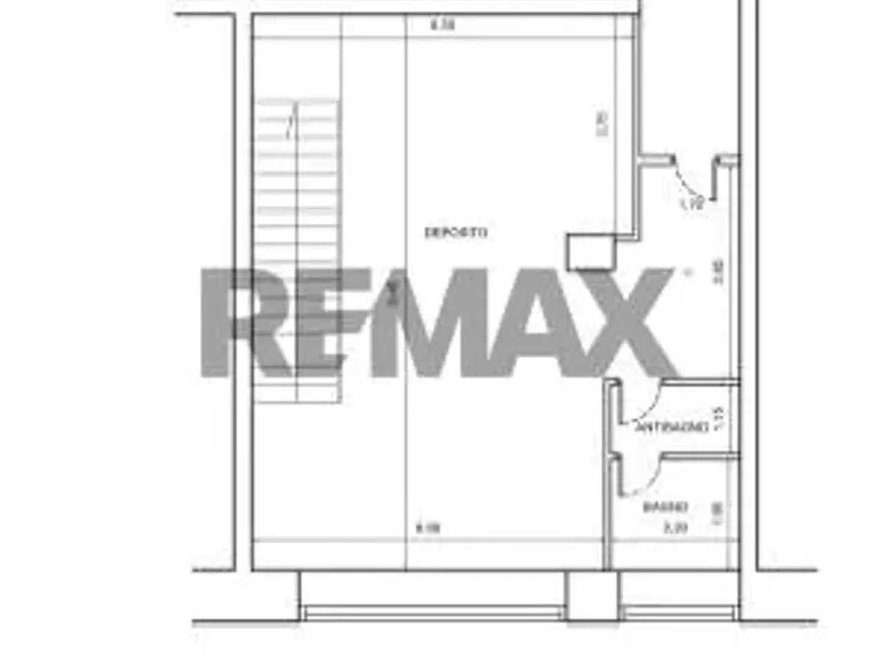 Negozio in Via Don Minzoni 2, Busto Arsizio, {3} - Planimetria 1