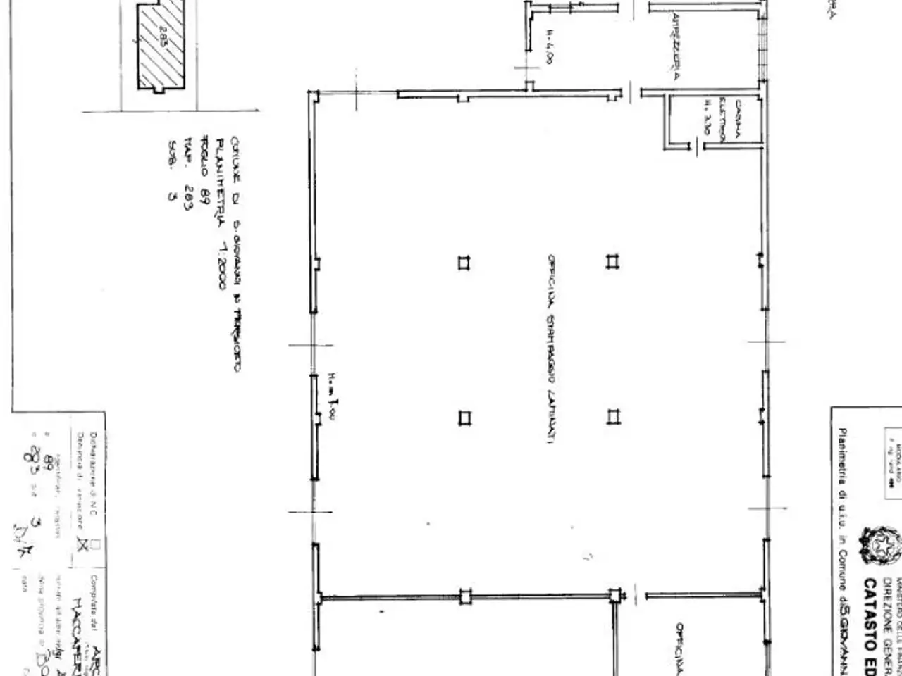 Capannone in Via Antonio Pacinotti 15, San Giovanni In Persiceto, {3} - Planimetria 1