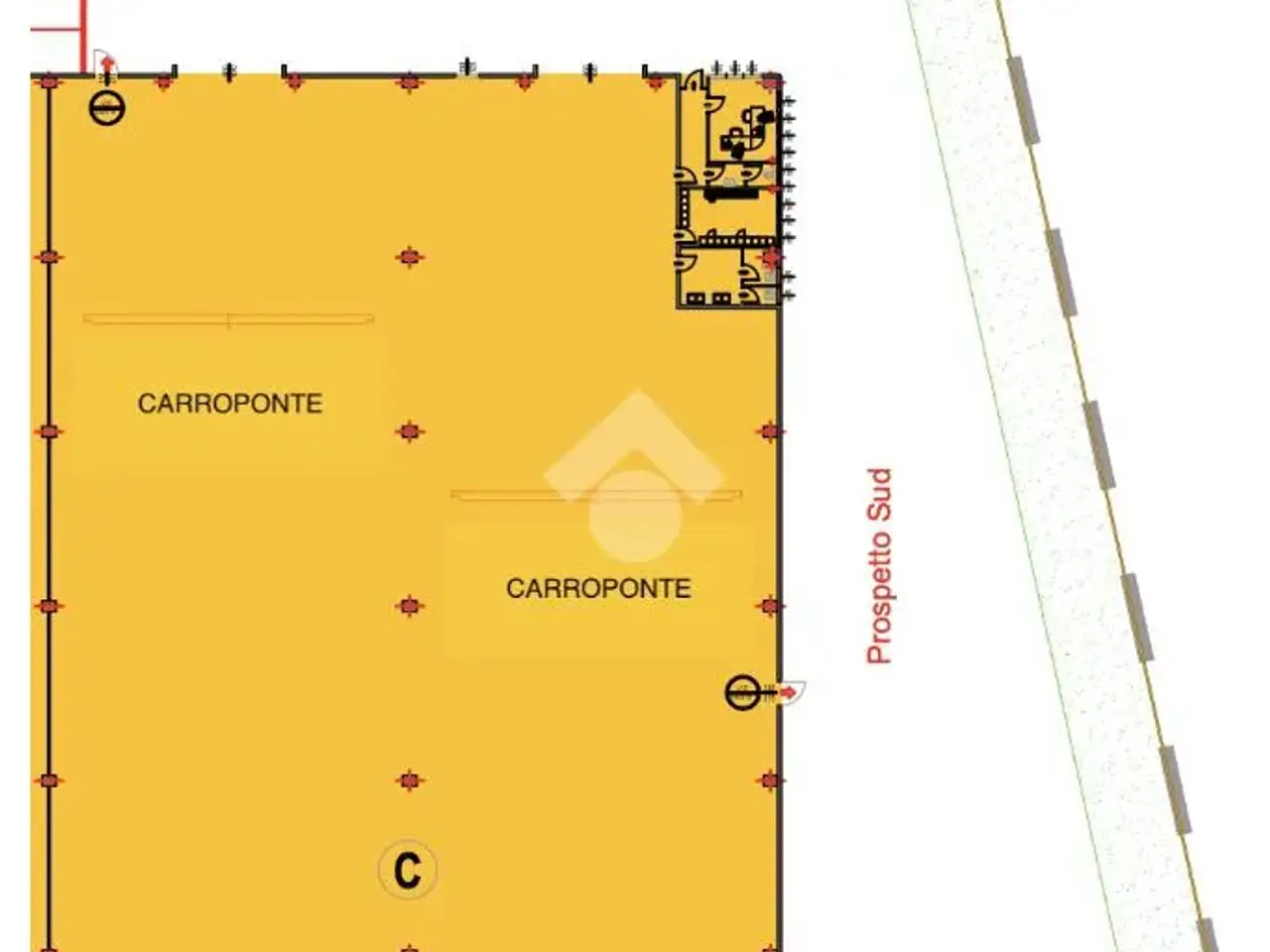 Capannone in Via delle Innovazioni 6, Fontanafredda, {3} - Planimetria 1