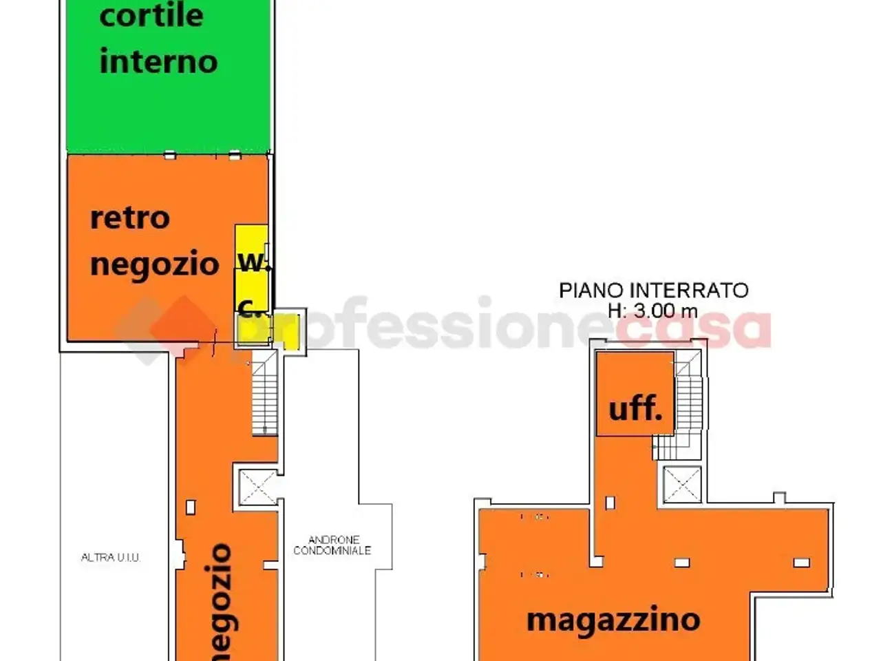Negozio in Via Nicolai  12a, Bari, {3} - Planimetria 1