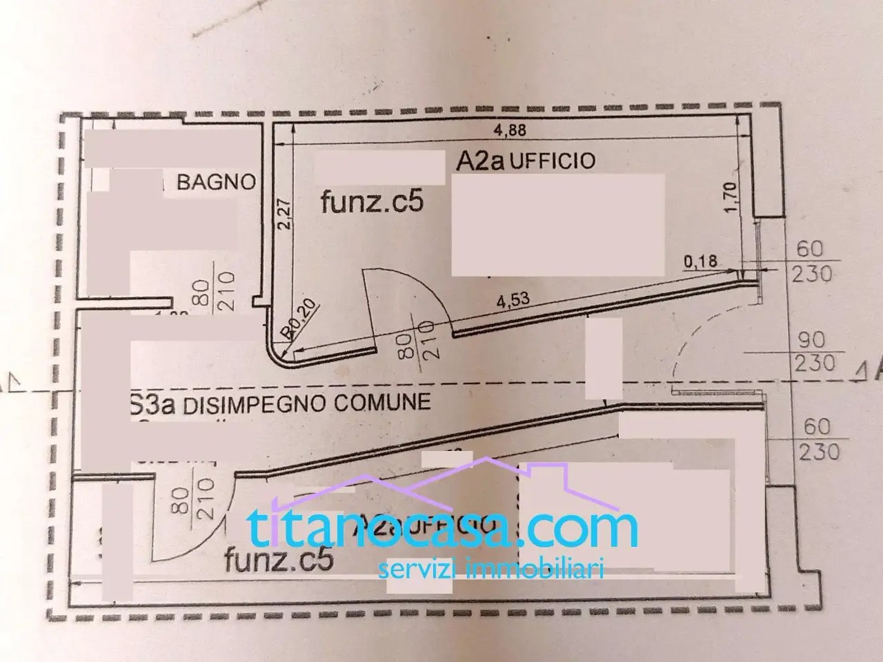 Ufficio in Via Onesto Scavino 10, San Marino, {3} - Planimetria 1