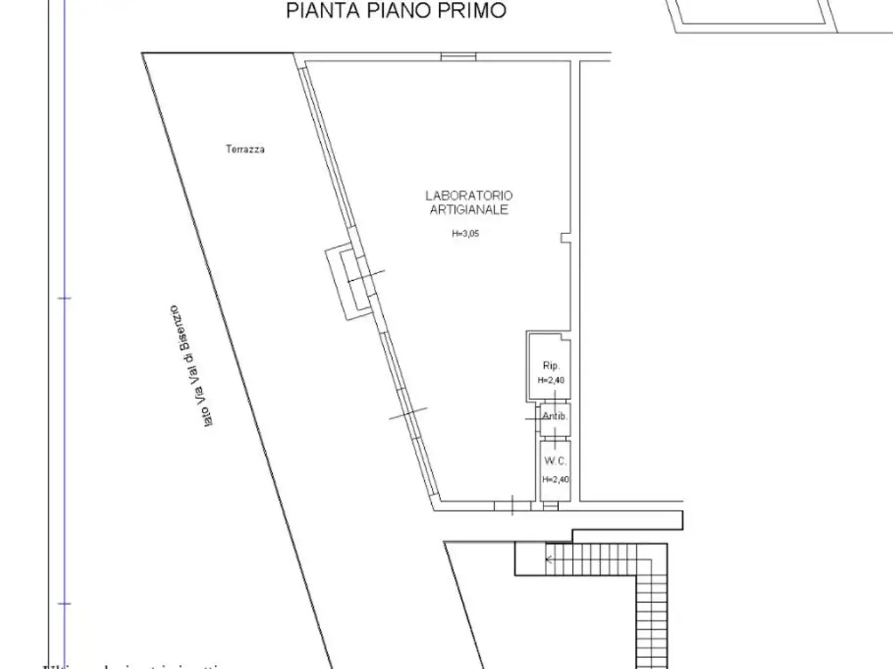 Negozio in Via Fratelli Buricchi 52, Vaiano, {3} - Planimetria 1