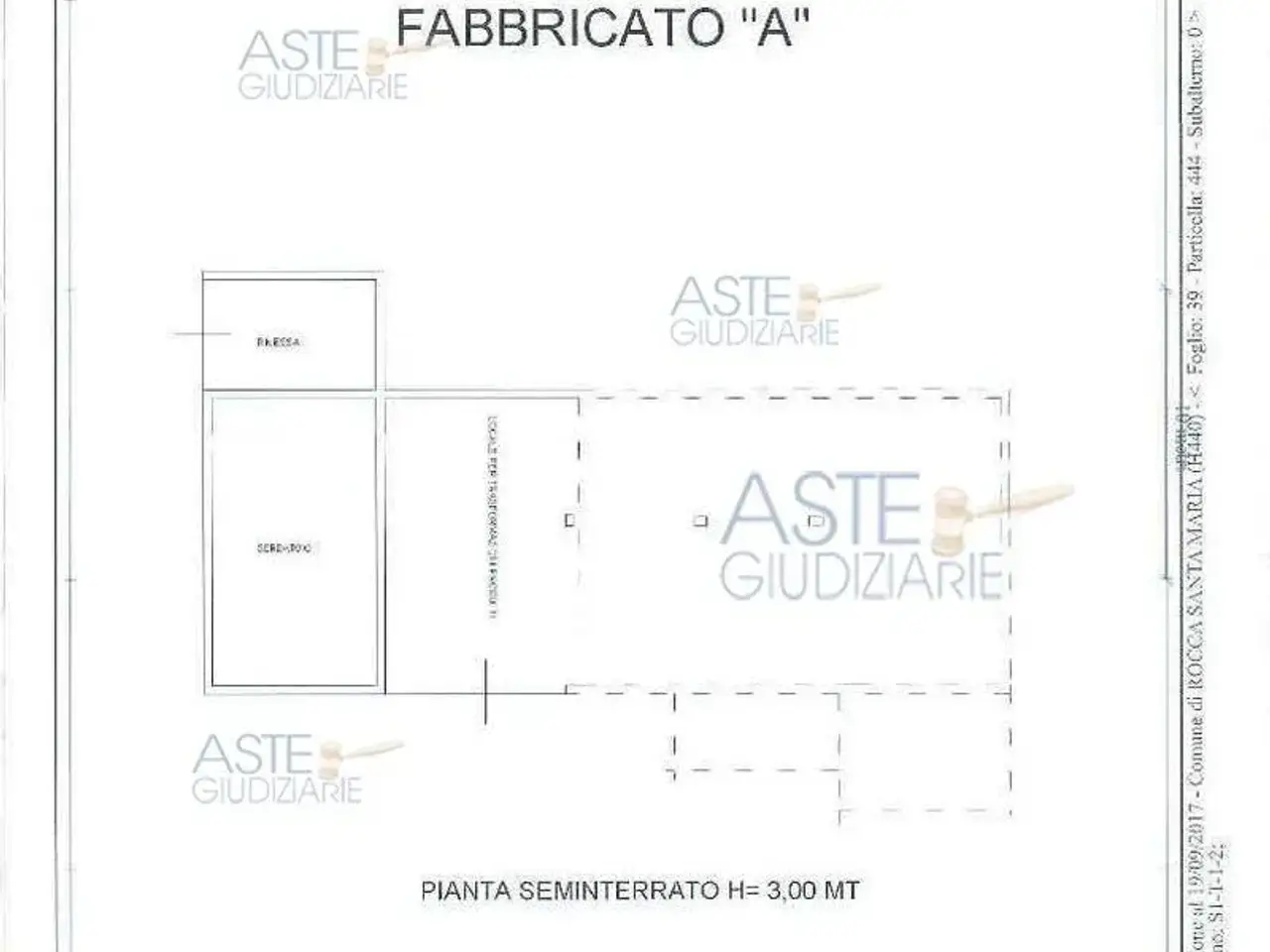Fabbricato misto in Località Faiete, Rocca Santa Maria, {3} - Planimetria 1