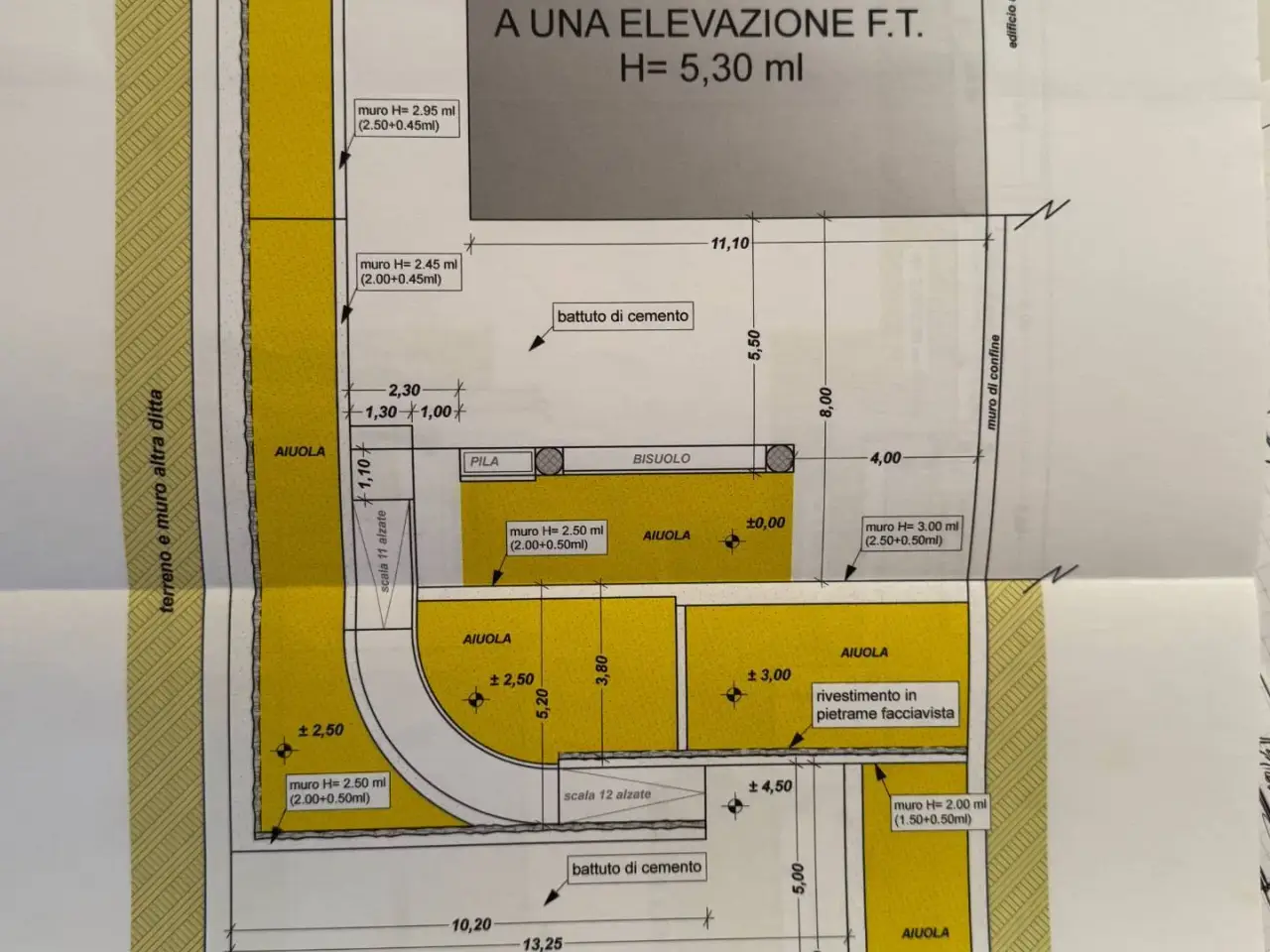 Magazzino in Via Barone Snc, Santa Marina Salina, {3} - Planimetria 1