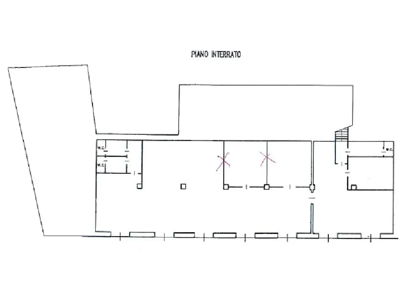 Negozio in Viale Mellini 1, Chiari, {3} - Planimetria 1