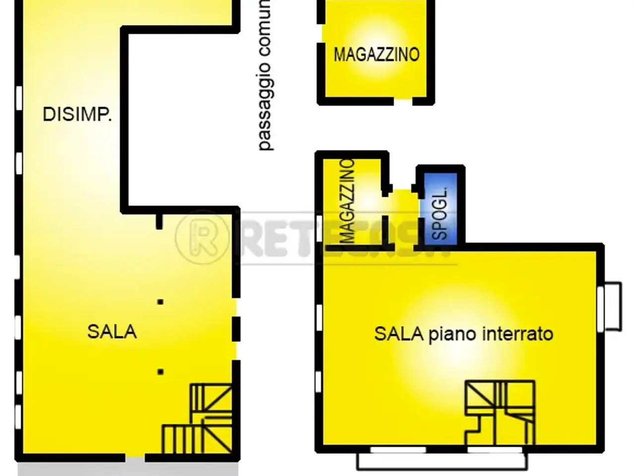 Palazzina commerciale in , Montebello Vicentino, {3} - Planimetria 1