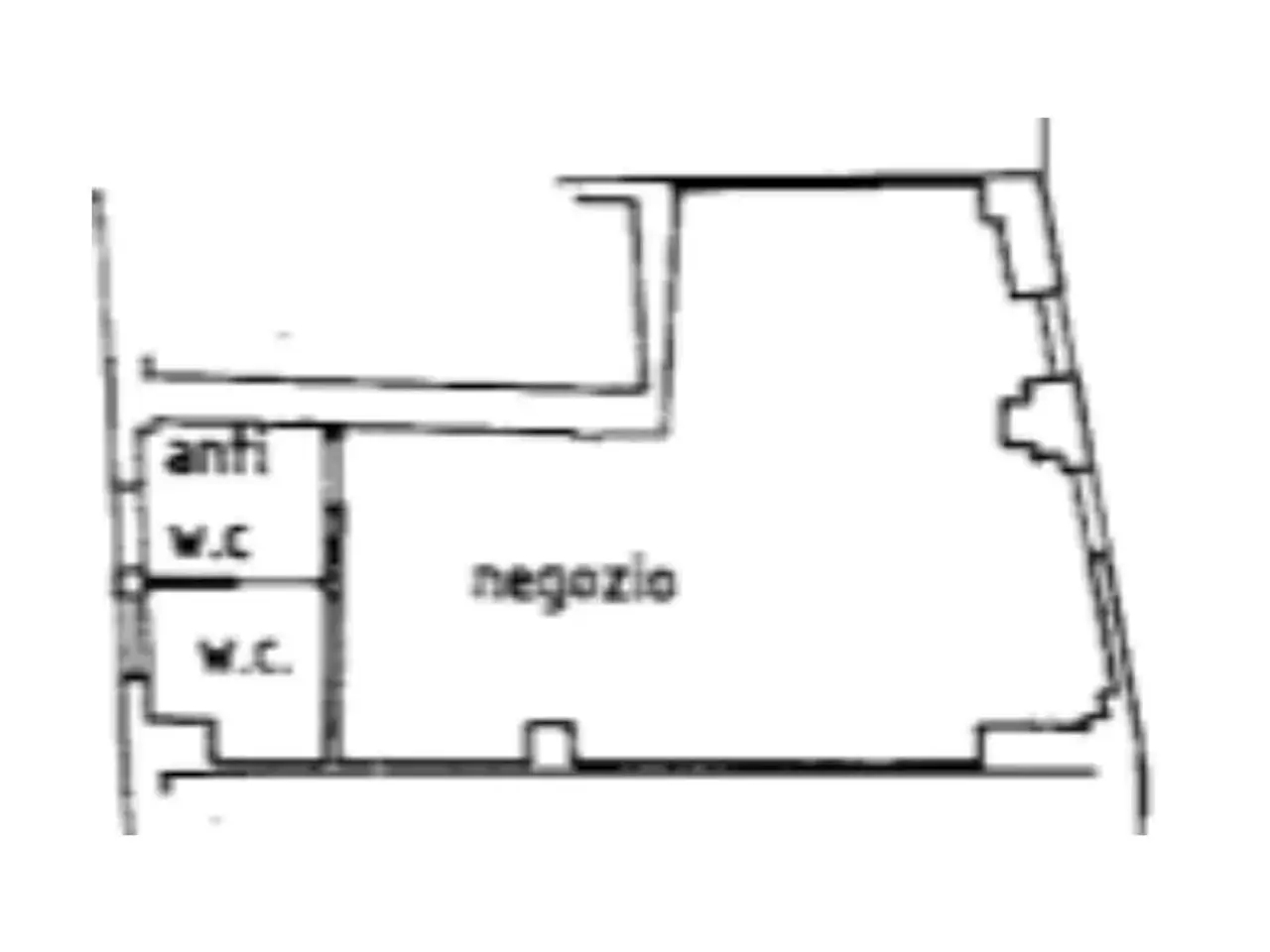 Negozio in Via Roma, Treviglio, {3} - Planimetria 1