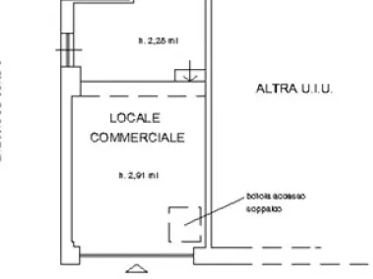 Negozio in Via Soccorso, Pietra Ligure, {3} - Planimetria 1