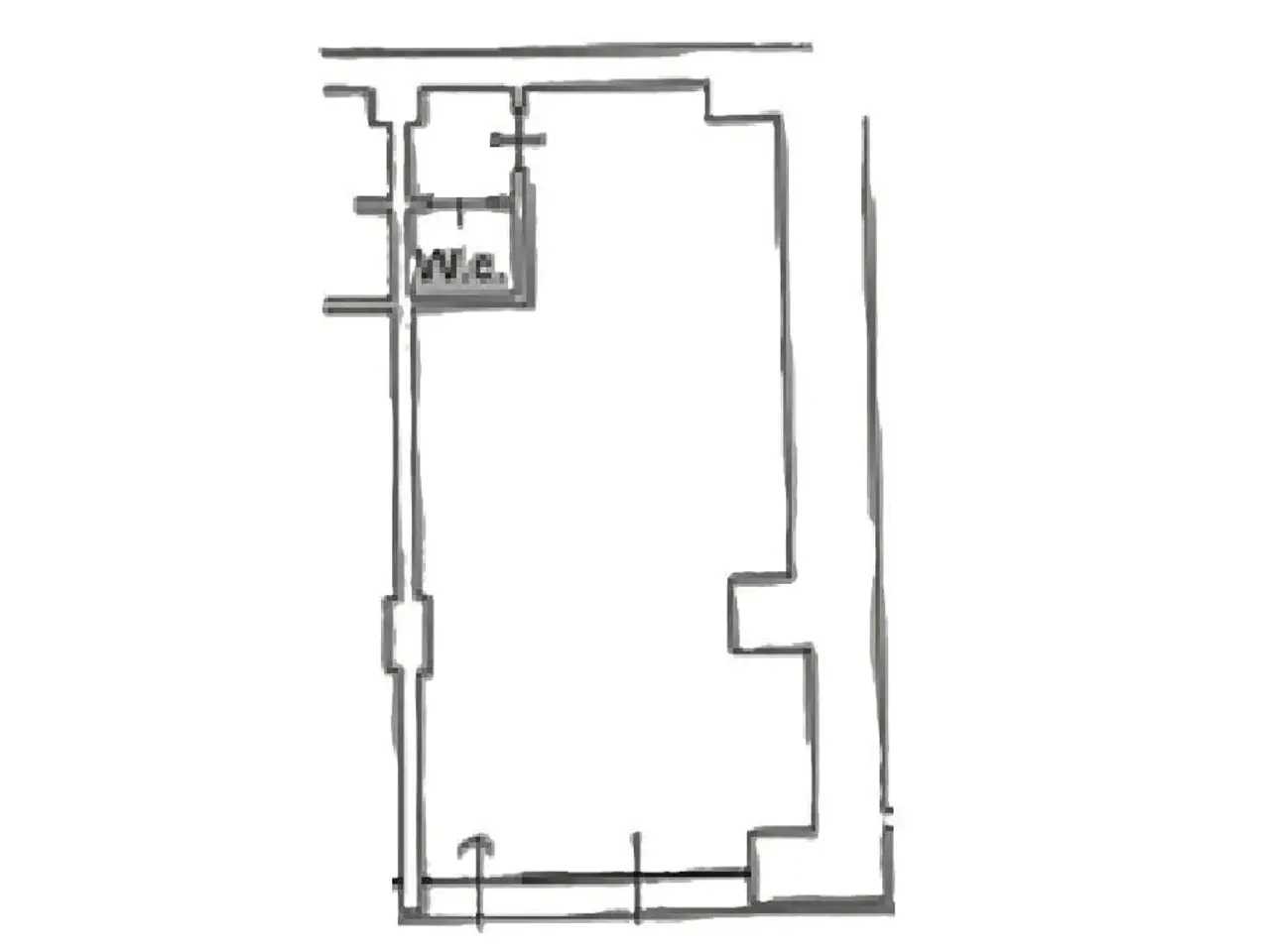 Ufficio in Via Broseta 1, Bergamo, {3} - Planimetria 1