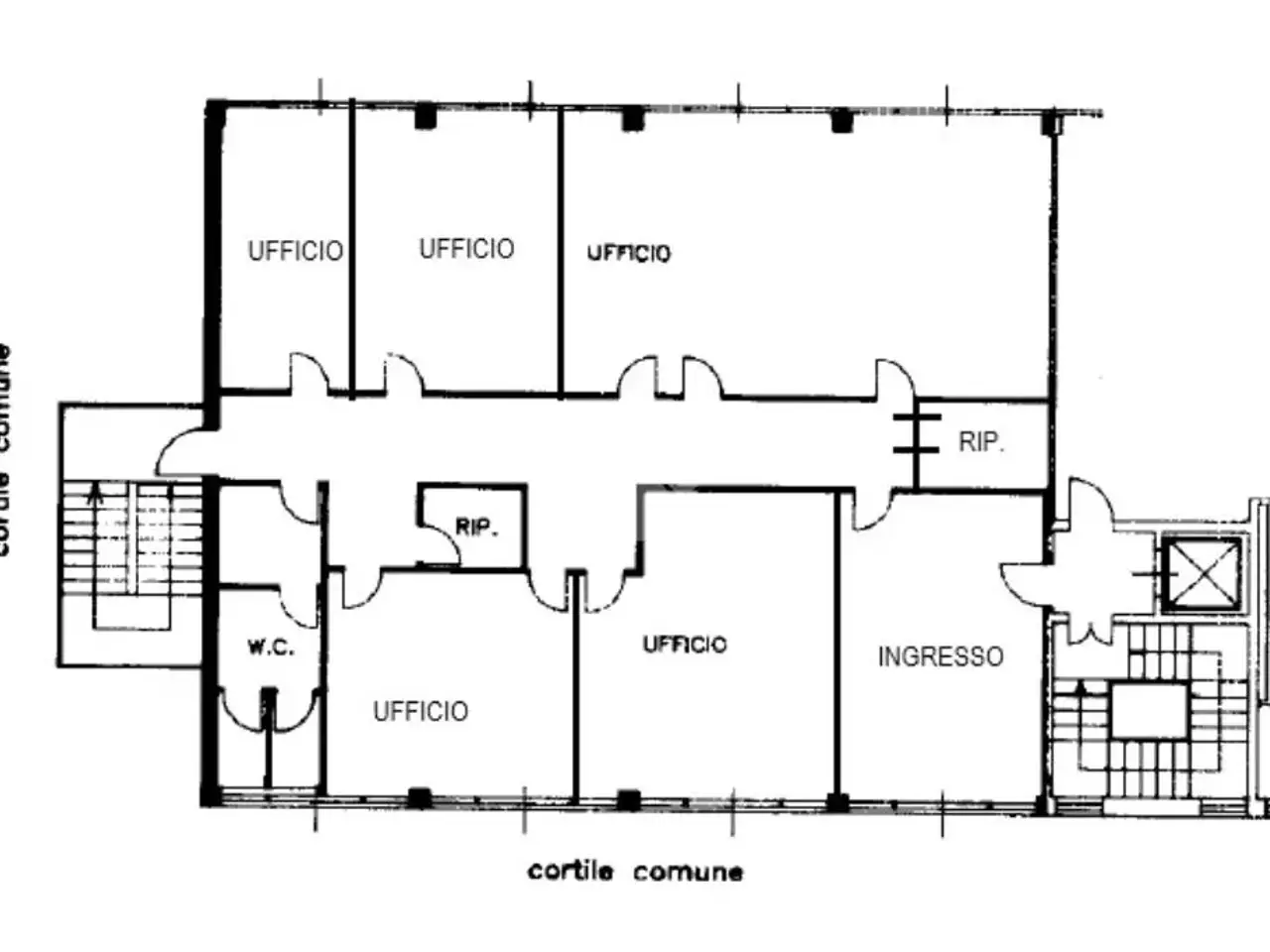 Ufficio in Via Niccolò Copernico 54, Trezzano Sul Naviglio, {3} - Planimetria 1