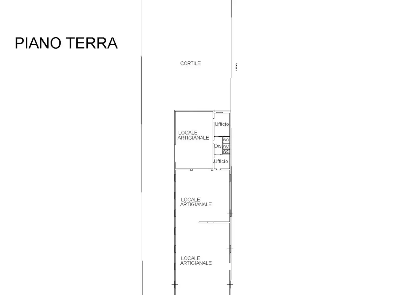 Capannone in Via I Maggio, Quartucciu, {3} - Planimetria 1