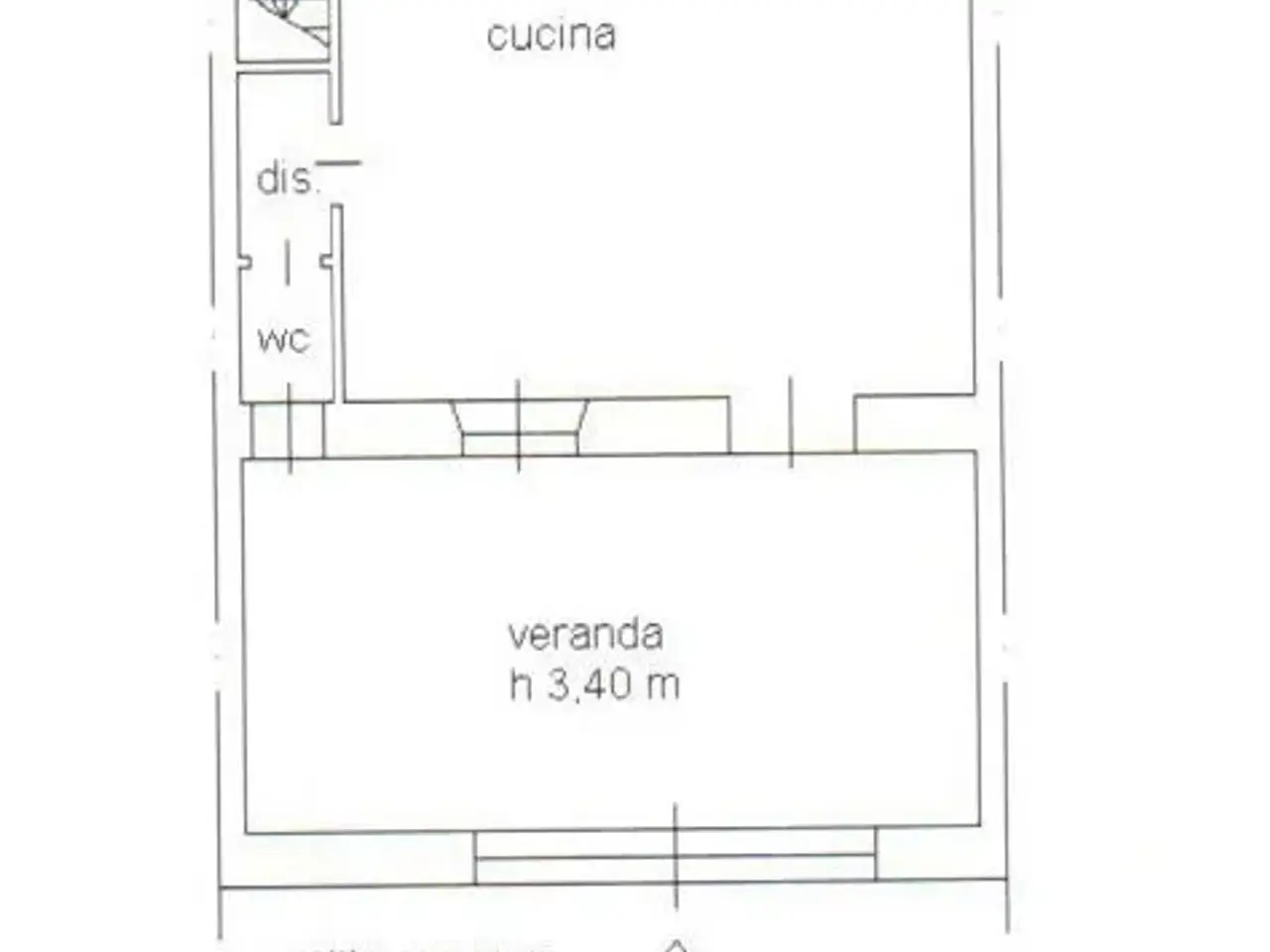 Casa indipendente in vendita, Via Alcide De Gasperi, Casatenovo - Planimetria 1