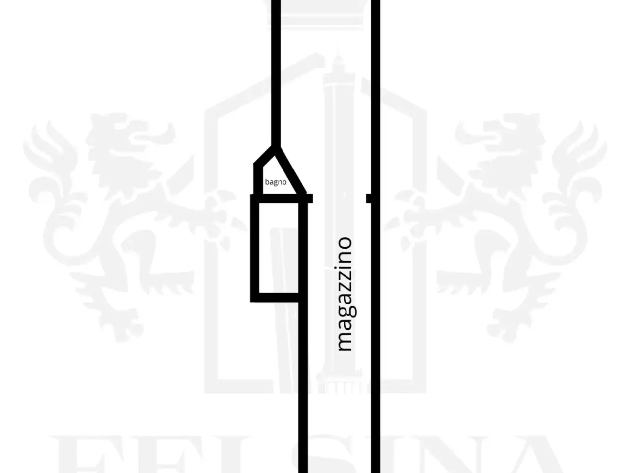 Magazzino in Via Vinazzetti, Bologna, {3} - Planimetria 1