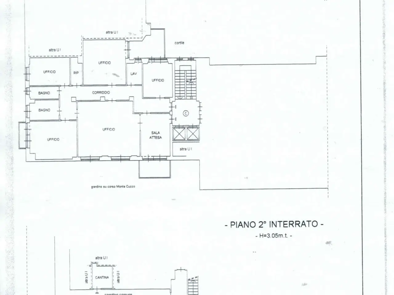 Ufficio in Corso Monte Cucco  85, Torino, {3} - Planimetria 1