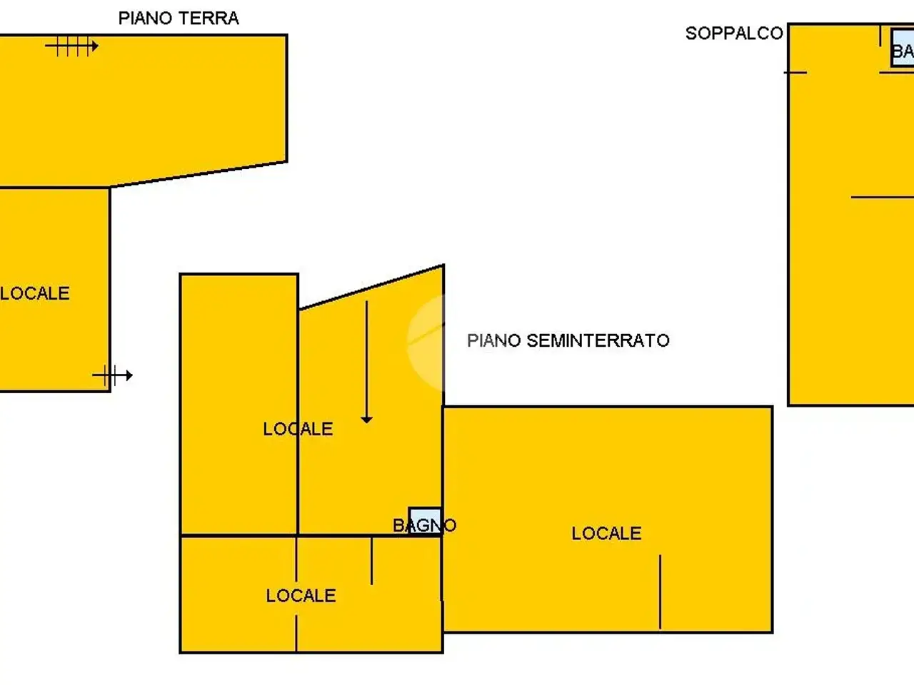 Capannone in Via Notar Giacomo 23, Napoli, {3} - Planimetria 1