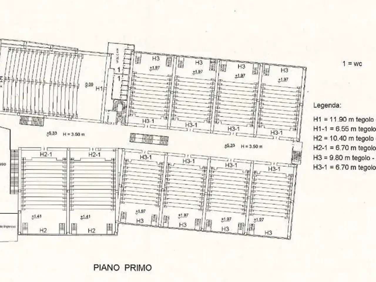 Palazzina commerciale in , Colonnella, {3} - Planimetria 1