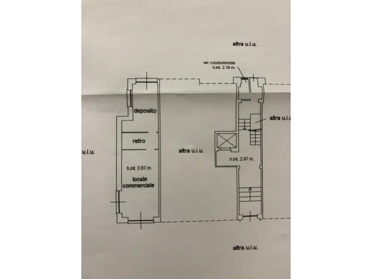 Esercizio commerciale in Via Vignetta 1, Andora, {3} - Planimetria 1