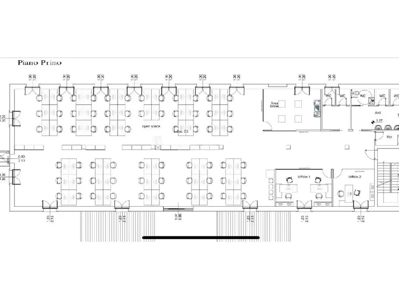 Laboratorio in Via Berbera 37, Verona, {3} - Planimetria 1