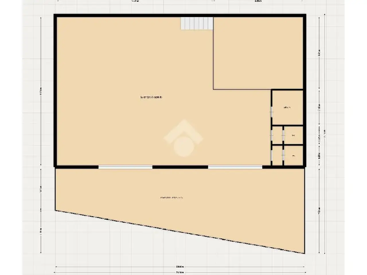 Capannone in Via Prato Pieve, Casazza, {3} - Planimetria 1