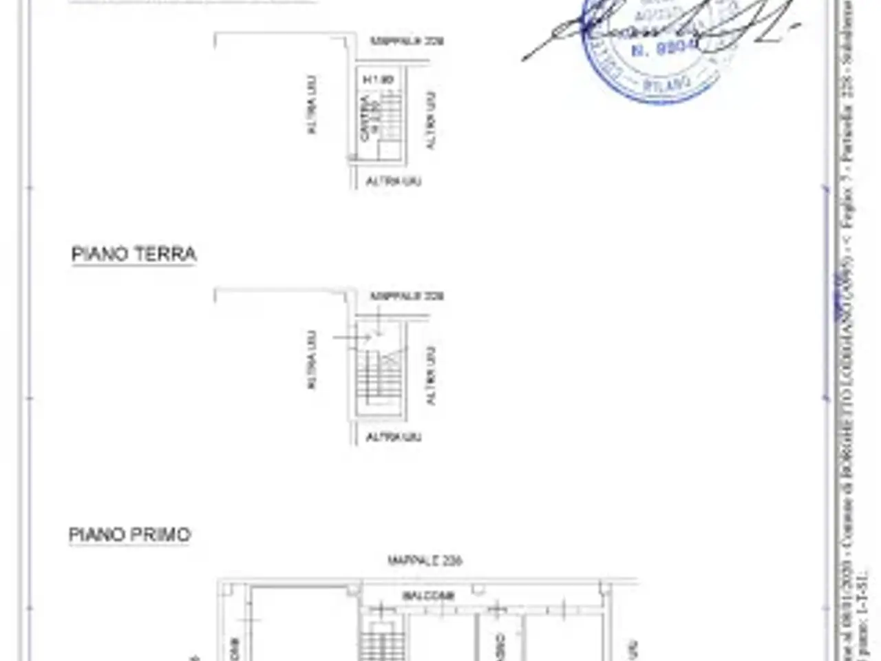 Capannone in , Borghetto Lodigiano, {3} - Planimetria 1