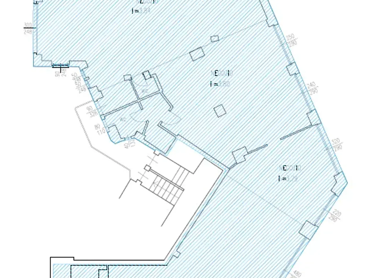 Negozio in , Milano, {3} - Planimetria 1