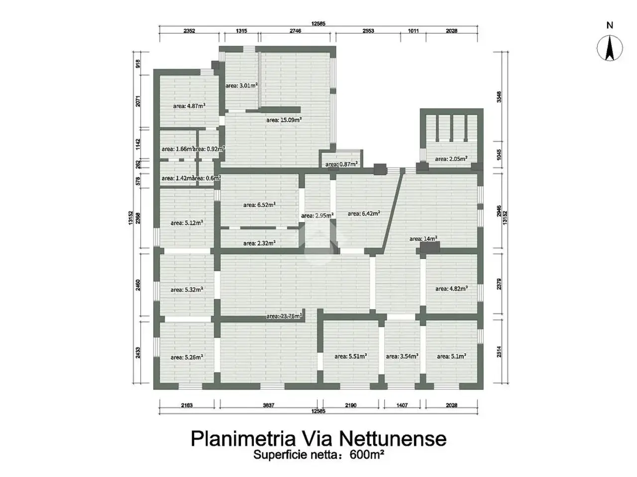 Negozio in Via Nettunense 375, Aprilia, {3} - Planimetria 1