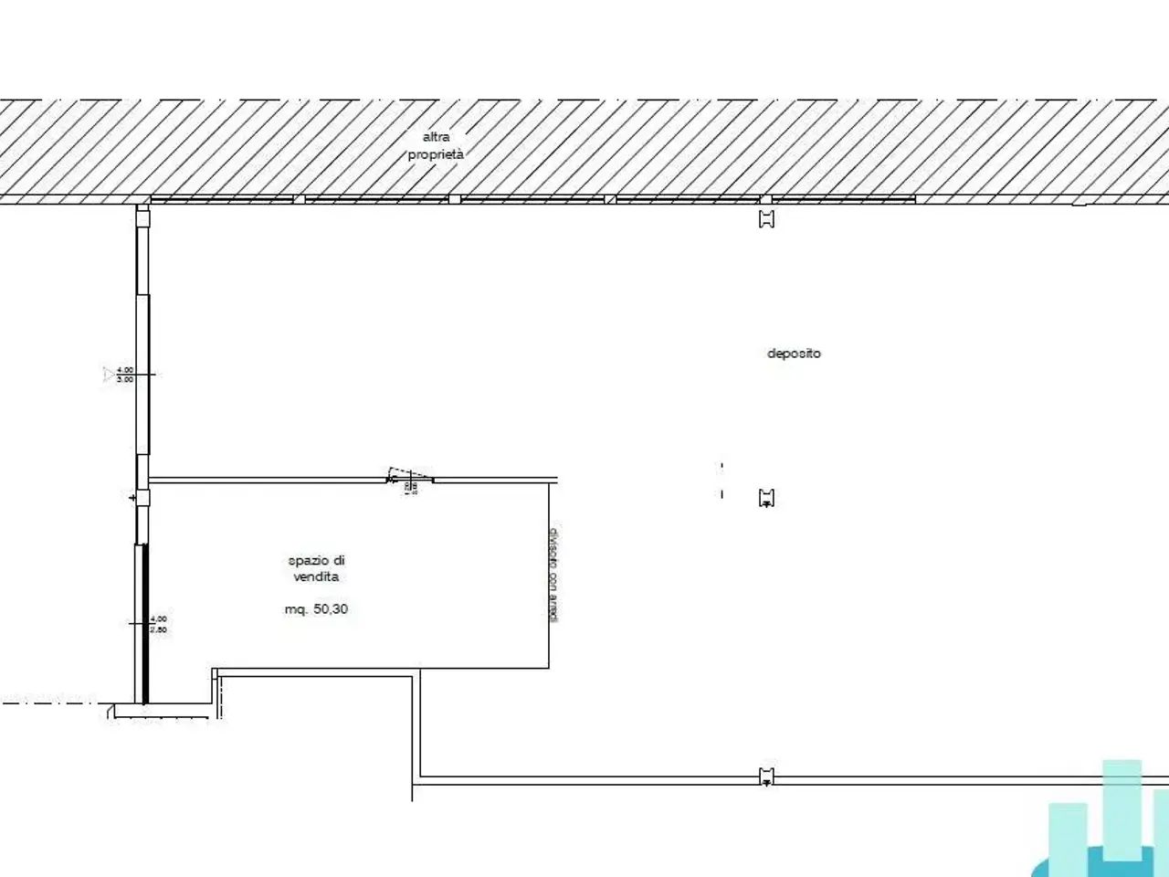 Negozio in Ss36, Muggiò, {3} - Planimetria 1