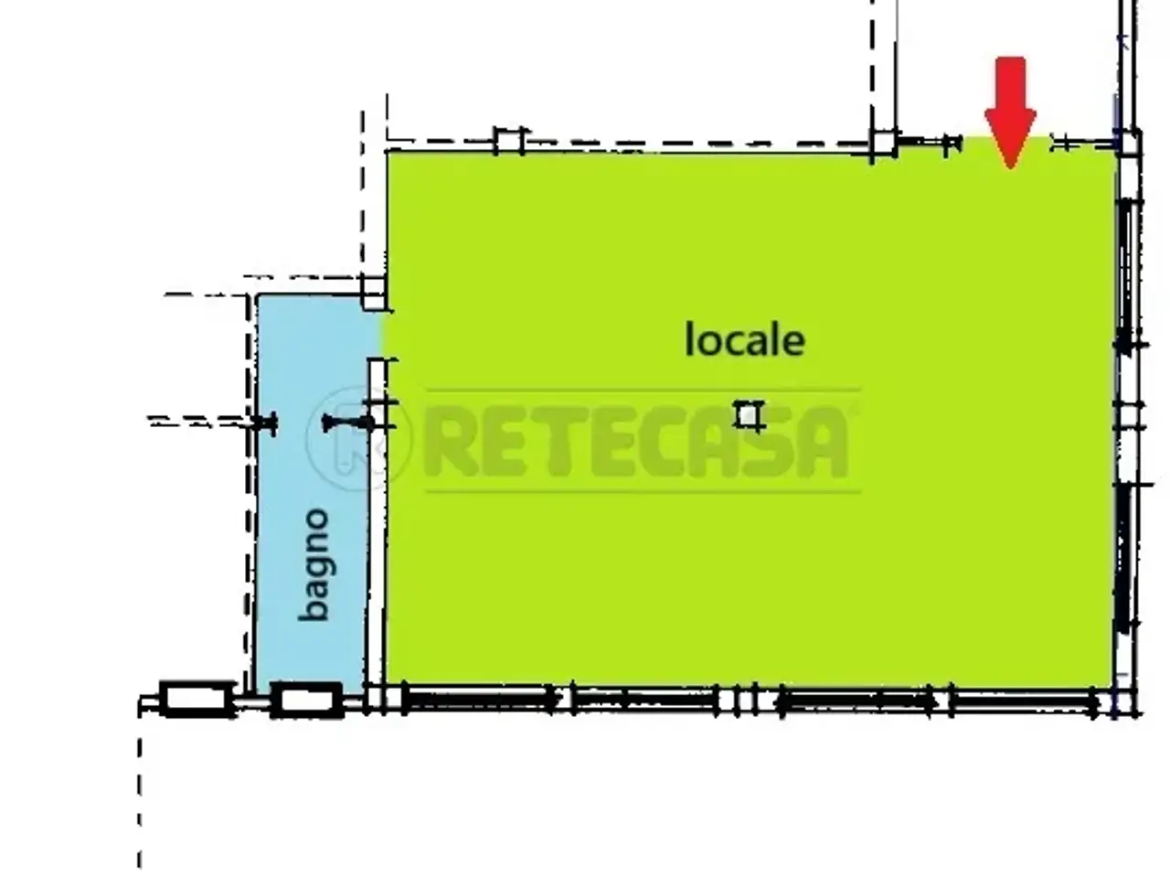 Palazzina commerciale in Piazza Giuseppe Mazzini 16, Nardo', {3} - Planimetria 1