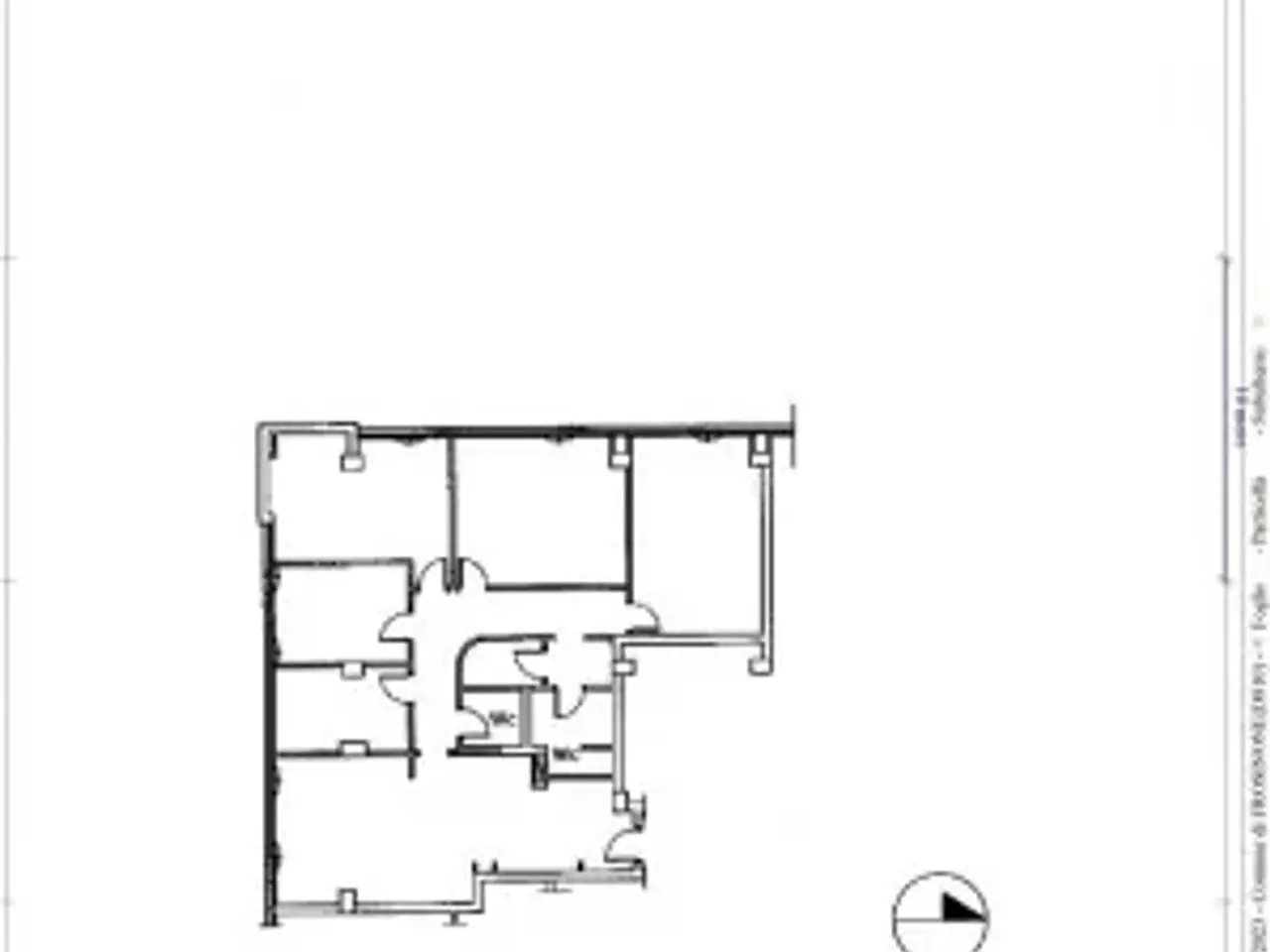 Ufficio in Via Tommaso Landolfi 167, Frosinone, {3} - Planimetria 1
