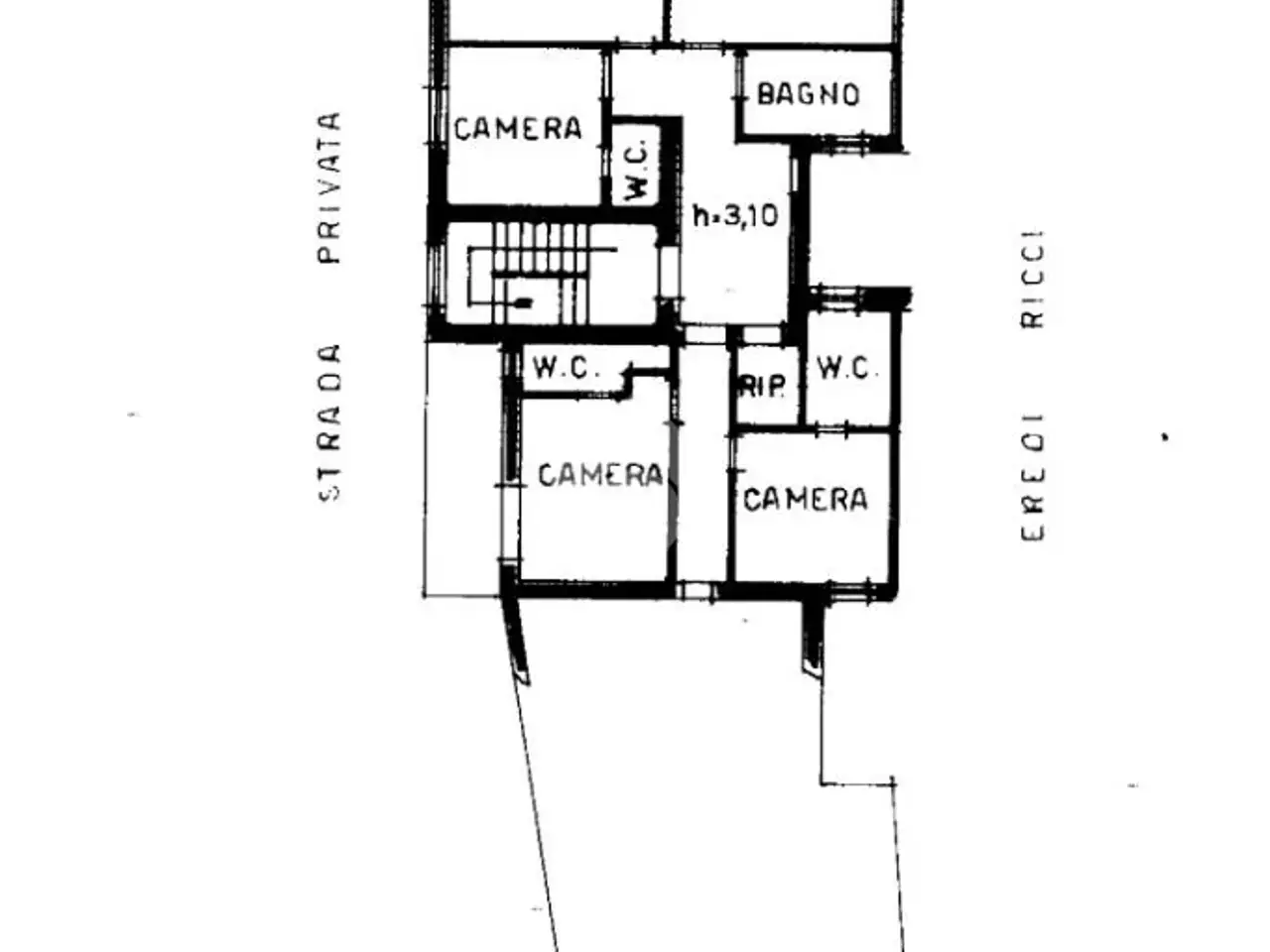 Albergo in Via della Libertà 147, Ortona, {3} - Planimetria 1